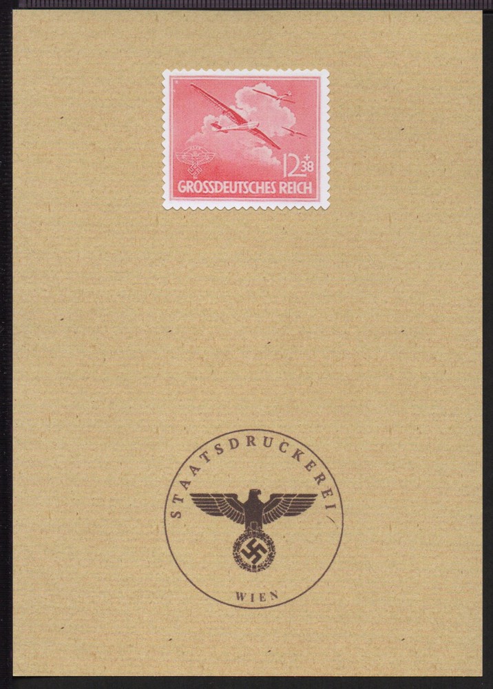 ✔️ GERMANY 3. Reich WWII SCARCE Unissued NSFK €40.000 – REPRODUCTION!!