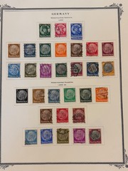 German & State Stamps in Scott Specialty 3 ring album M&U -1938 incl BOB L2034