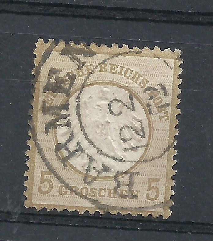 GERMANY, YV # 6, USED, VF
