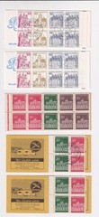 West Germany Brandenburg Gate etc Stamps MNH, Used. Inc tete beche, Booklets.