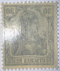 Travelstamps: Germany Stamps Mi:#144 – 30pf Mint Og Ng WMK MOGNH