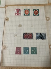 200+ Germany Stamp Collection WW1 Imperial & WW2 WWII Third Reich 15 Pages