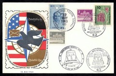 1962 & 1963 German – American Friendship week Stamp Club special event Covers