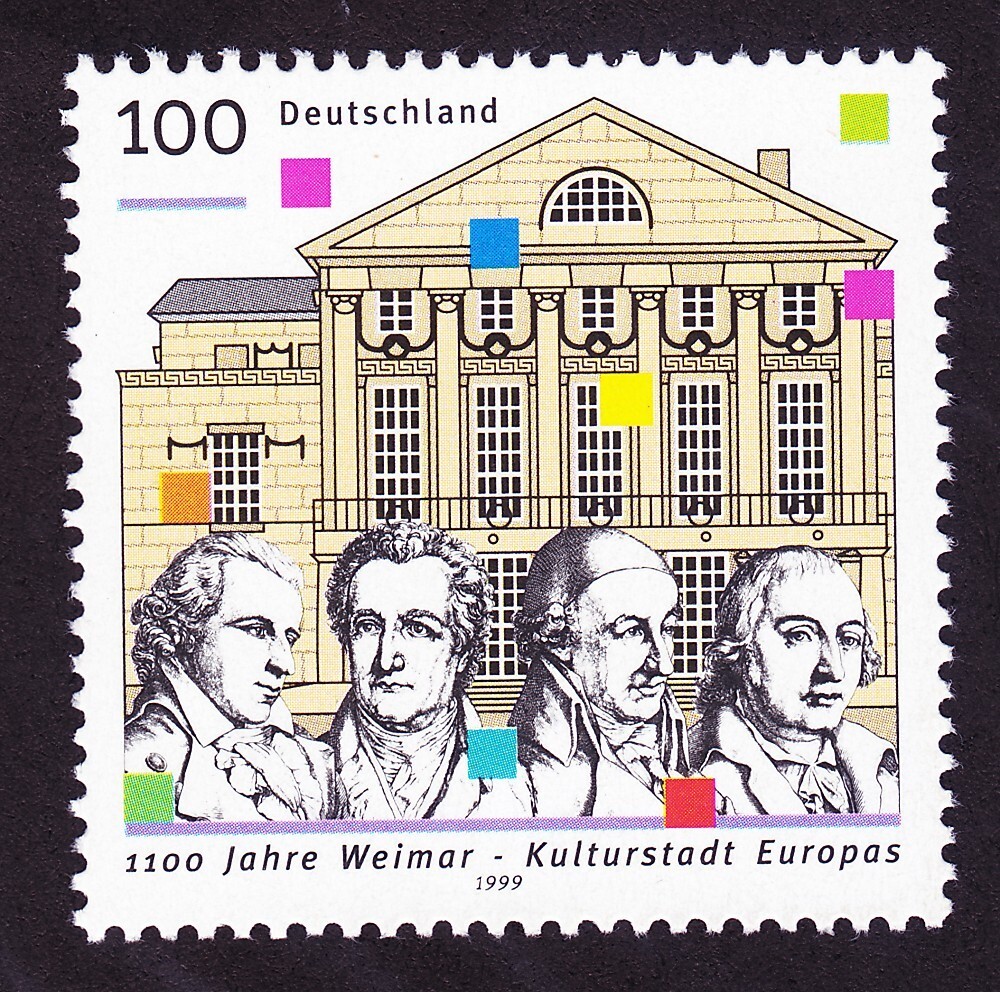 Germany 2024 MNH 1999 Weimar European City of Culture – 1100th Anniversary