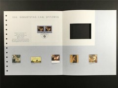 GERMAN POST ART-EDITION 2008/08 CARL SPITZWEG KUNST ART GEMÄLDE