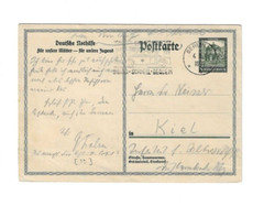 GERMANY 1931 Post Card sent from Berlin to Kiel – Slogan Cancel