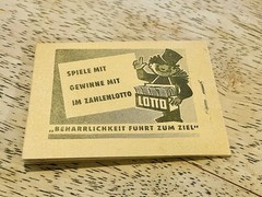 Vintage Deutsche Post Gesamiwert Complete Intact Postage Booklet Scarce