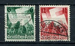 German Reich WW II : Nuremberg Nazi congress set from 1936 – used