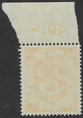 GERMANY 1951. 70pf. POSTHORN MNH. ORIGINAL GUM. SG. 1058. (C673)