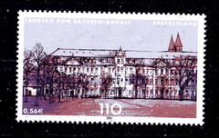 Germany Parliament Government Buildings Saxony-Anhalt Magdeburg Michel 2184 MNH
