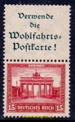EBS Germany 1932 – Welfare – Buildings – se-tenant – Michel S84 – MNH**