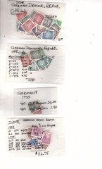 German mnh mh used cv270.00 with some duplicates (mb30