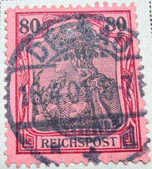 Germany Lot of 20 1889 – 1900 Stamps (SC 46-63, 46a)