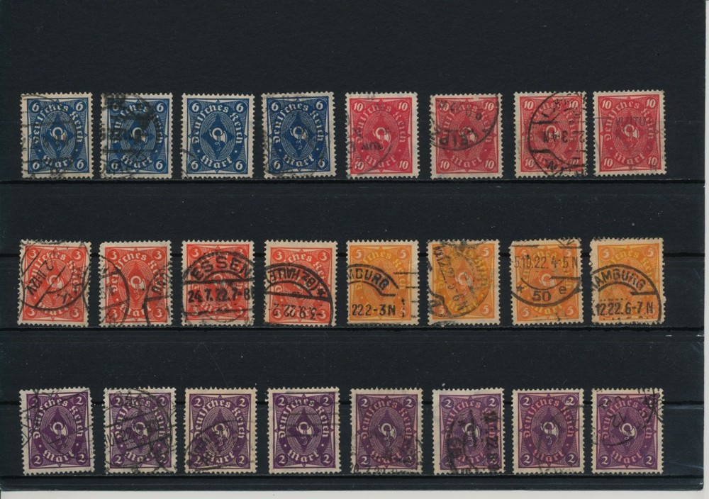 Germany, Deutsches Reich, Nazi, liquidation collection, stamps, Lot,used (BL 42)