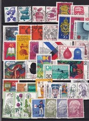 SA26f Germany 1960’s – 1990’s selection of used stamps