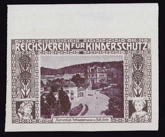 Germany – Child Protection Label Unused hinged.