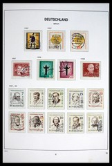 BERLIN Germany 1948-1990 Used Key Items Overprints Signed Stamp Collection