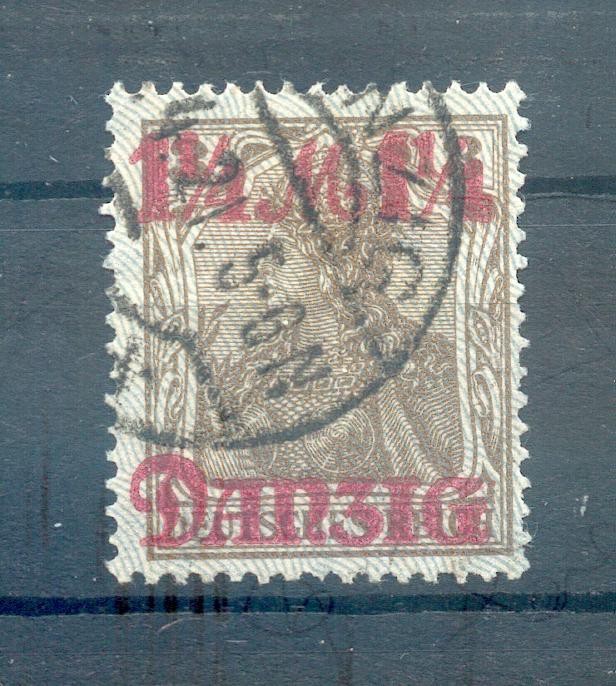 Danzig 42II Used Stamp (Stamped) Germany 1920-1923 13 EUR