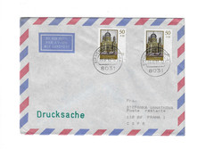 GERMANY 1991 Cover sent from Eichenau to Praha CFSR