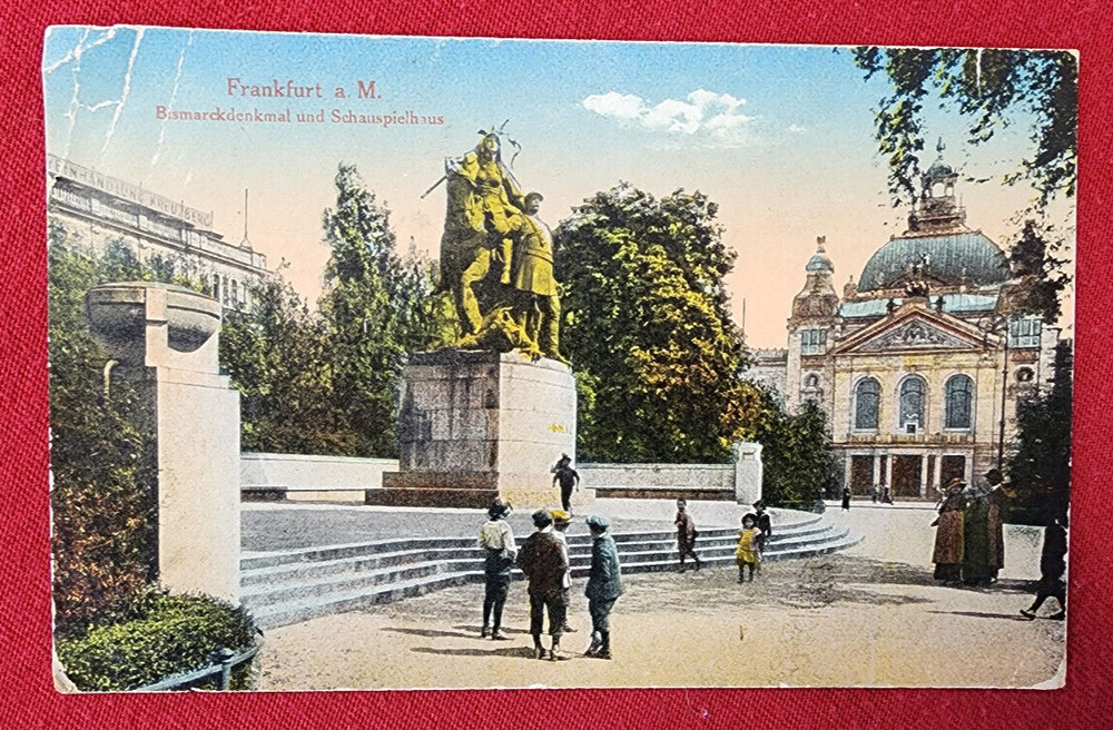 Imperial German Reich color postcard Frankfurt a.M Germany
