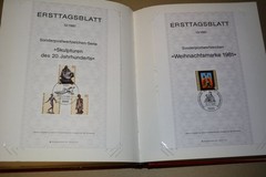 Album of 96 German Ersttagblatt ETB First Day Covers from 1975 to 1982
