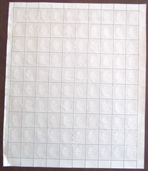 Deutsches 3rd Reich German Hitler 3 Full Sheets Stamps Hitler Head 60PF