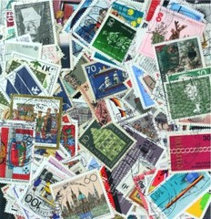 WEST GERMANY superb collection of 639 different large comemorative stamps