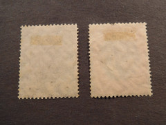 Scott#433 & 434, 1934 6, & 12 pf., Rememberance of Lost Colonies Used Stamps