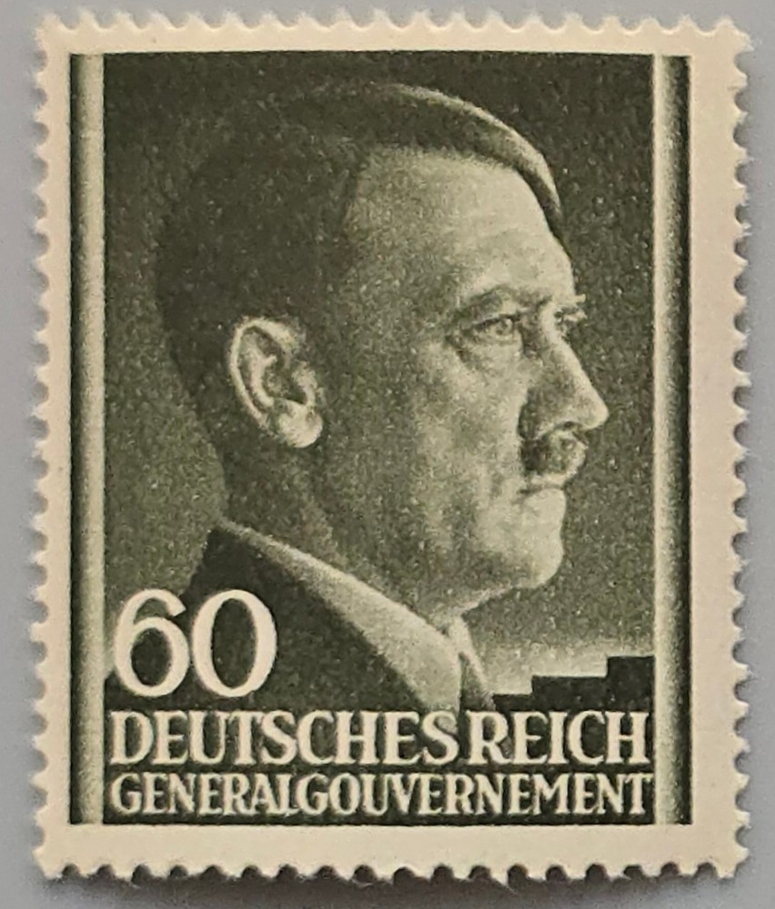 Germany WWII Generalgouvernement 60pf Hitler Definitive – Deutsches Reich – Mint