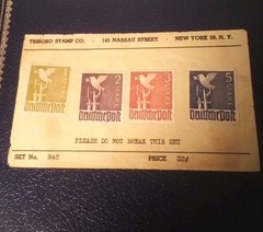 GERMANY Peace Dove Complete SET Triboro Stamp Co. 1947-1948 Set #845 Free Ship