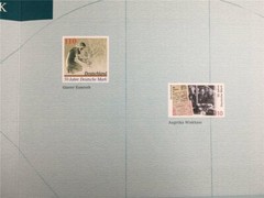 GERMAN POST ART-EDITION 1998/20 1996 DEUTSCHE MARK GELD MONEY