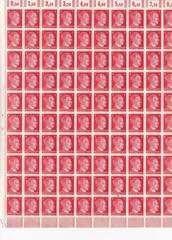 Stamp Germany Mi 786 Sc 511 Sheet 1941 WWII Fascism War Era Hitler MNH F