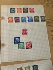 200+ Germany Stamp Collection WW1 Imperial & WW2 WWII Third Reich 15 Pages
