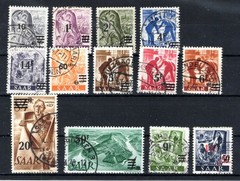 Saar 226/38 LOT Stamped BPP 130 EUR Real BPP Signature GA4710