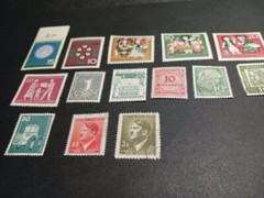 GERMANY Stamps -Mixed Lot of 14 interesting stamps – several are MNH – see pics