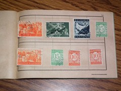 Auswahl-Heft German (Deutsches) Reich Stamps Book 3 from Romania/Bulgaria