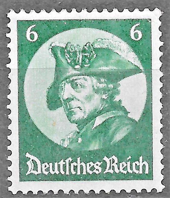 Germany’s Third Reich 1933 Mi# 479 MNH First Stamp of Nazi Germany **