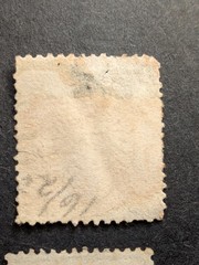 GERMANY 1872 Lot of 5 Used Stamps 1/3, 1/2, 1, 2 Groschen Large – 1/3 Gros Small