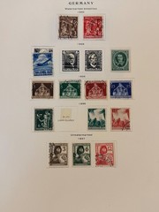German & State Stamps in Scott Specialty 3 ring album M&U -1938 incl BOB L2034