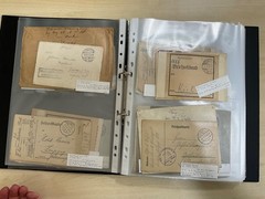 Germany WWI Field Post 1917 Postcards Covers 168+ pieces of Correspondence #SFP9