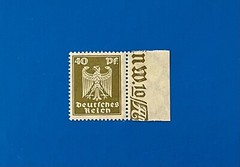 German Reich 1924 airmail Mi 360 X Neuer Reichsadler VF MNH signed Schlegel BPP