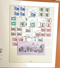 Stamps DGR East Germany Complete Set Mint 1947-1990 Lovely Albums