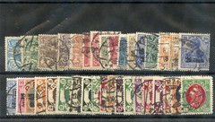 UPPER SILESIA, DANZIG, MEMEL, SAAR 1914-1930 109 DIFFERENT F-VF USED $248