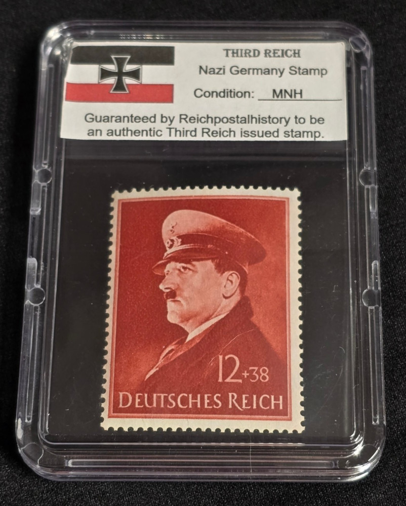 Adolf Hitler 1941 Birthday Stamp NSDAP WW2 Nazi German Third Reich Postage