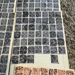 RESELLER GERMANY 20pf, 30pf DIENSTMARKE USED STAMPS HOARDER LOT WORLD WAR I