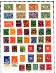 Germany 1900 -1945 – Collection semi-classics with many better stamps and sets