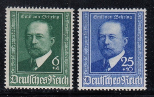 GERMANY Dr. Emil von Behring, Bacteriologist MNH set