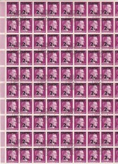 Stamp Germany Feldpost Mi 3 Sheet 1944 WWII Fascism Military Field Post CTO
