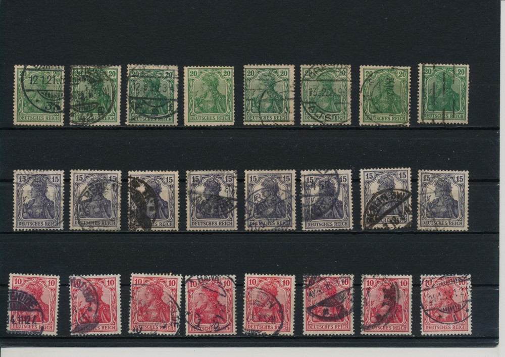 Germany, Deutsches Reich, Nazi, liquidation collection, stamps, Lot,used (BP 14)