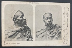 1907 German Post Office In Morocco Postcard Cover To Cornwall England